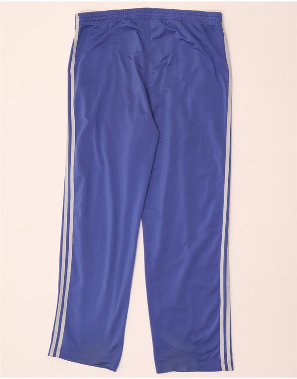 Pantaloni da tuta da uomo Adidas UK 36/38 Small Blu Poliestere