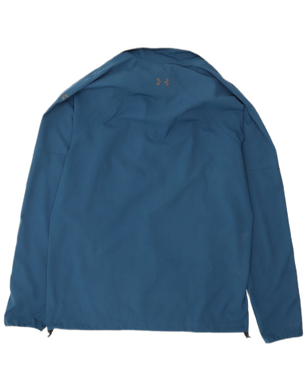 Giacca da ginnastica da uomo Under Armour con grafica pullover blu medio sportivo