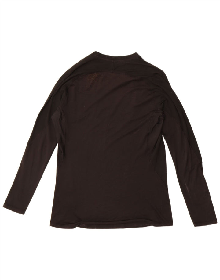 Adidas Donna Climacool Top Manica Lunga UK 14 Grande Nero