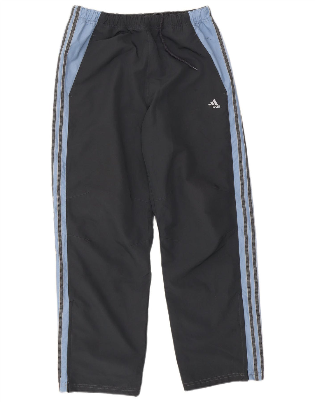 Pantaloni da tuta da uomo Adidas UK 36/38 Small Grigio Colourblock Poliestere