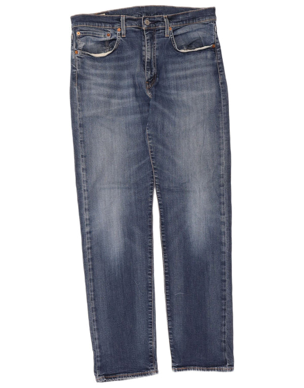 Levi's Uomo 502 Jeans affusolati W34 L34 Cotone blu