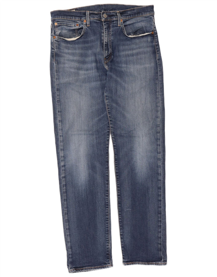 Levi's Uomo 502 Jeans affusolati W34 L34 Cotone blu