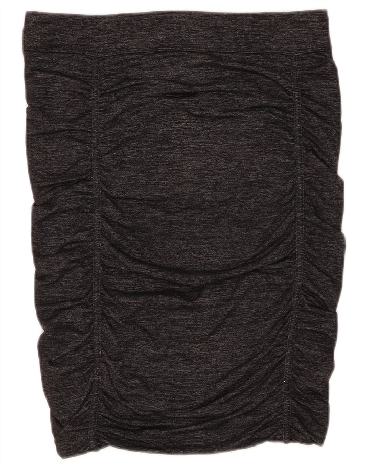 Gonna da donna Athleta piccola W28 nylon chiazzato grigio
