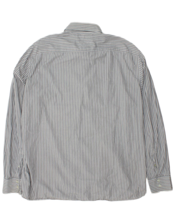 Camicia da uomo Tommy Hilfiger 2XL cotone a righe grigie