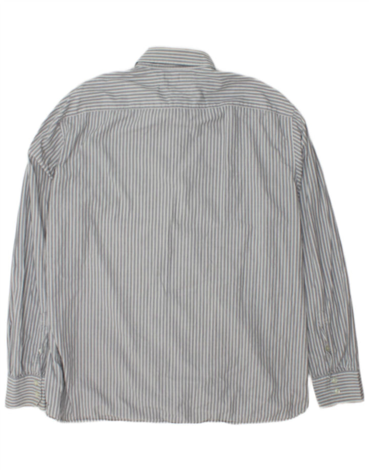 Camicia da uomo Tommy Hilfiger 2XL cotone a righe grigie