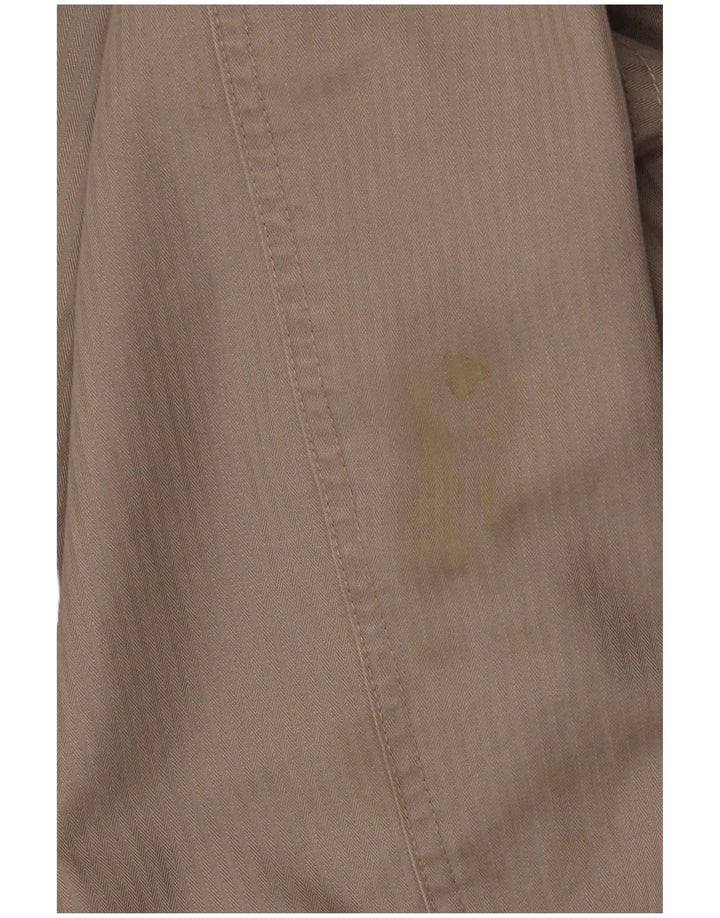 Giubbotto bomber da uomo Marks & Spencer UK 42 XL Cotone gessato beige