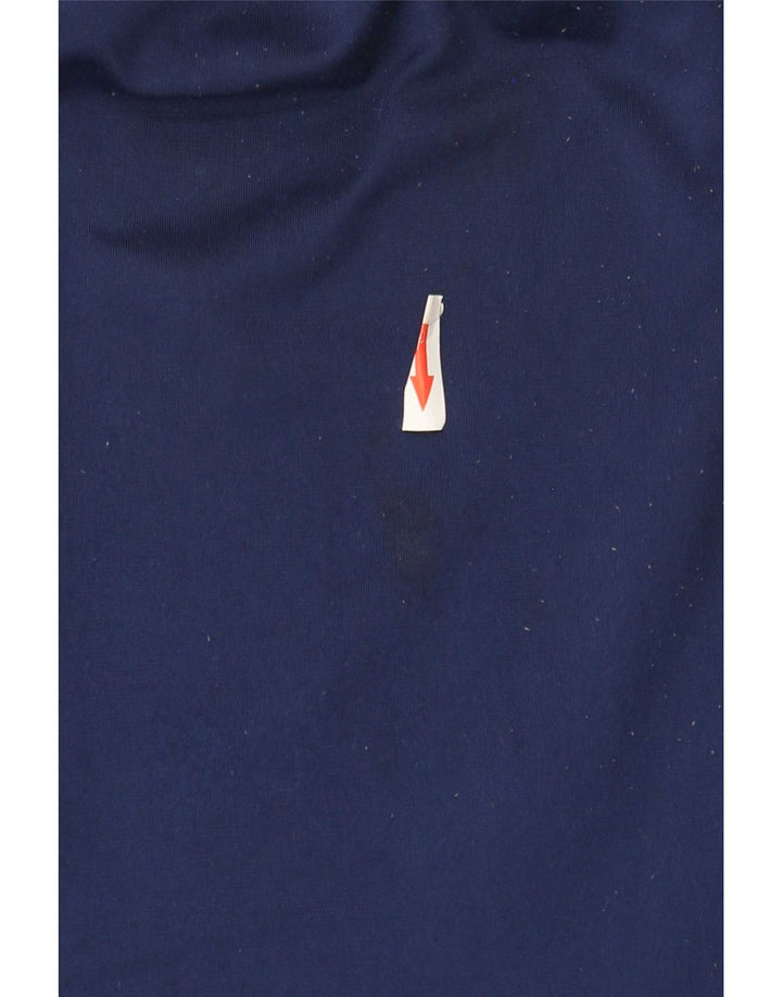 Pantaloni da tuta da uomo Adidas Joggers medi in poliestere blu navy