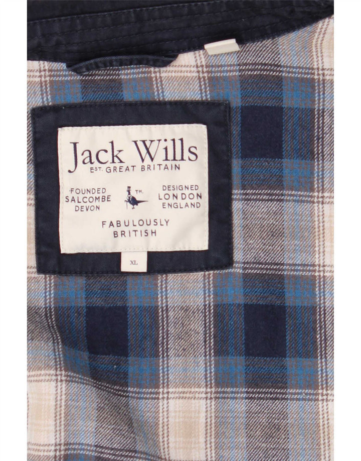 Giubbotto bomber da uomo Jack Wills UK 42 XL Blu Navy