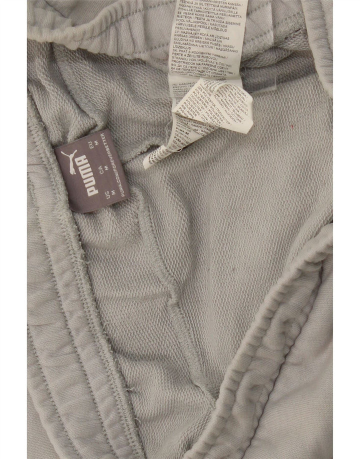 Pantaloni da tuta con grafica PUMA da uomo Joggers grigio medio color block