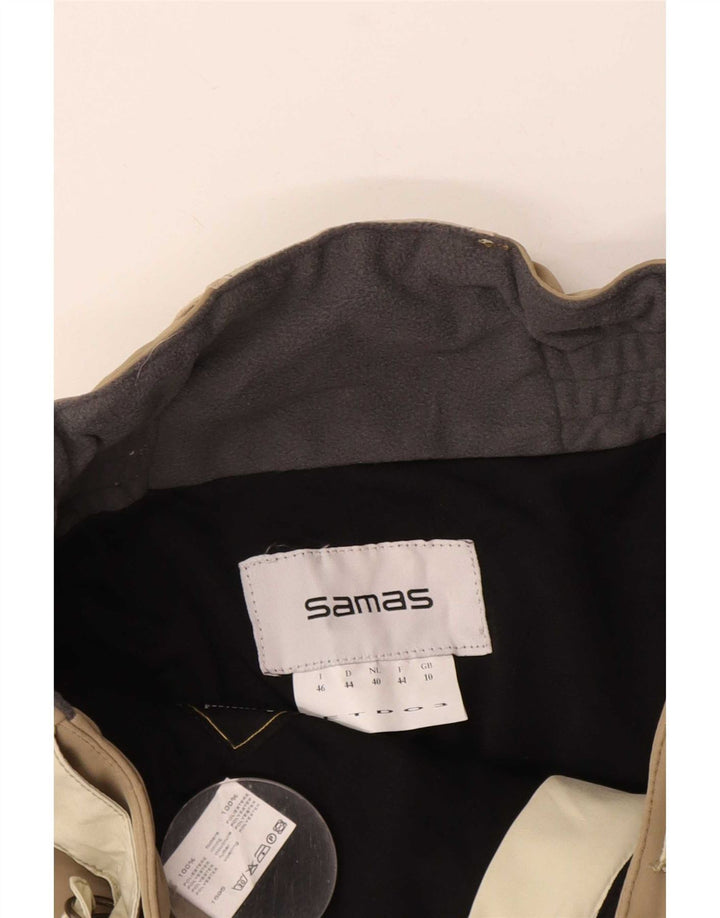 Pantaloni da sci da donna Samas UK 10 Small Beige Colourblock Poliestere