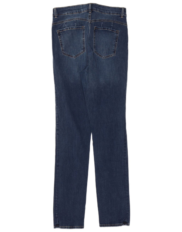 Jeans Marks & Spencer da donna Lift Slim UK 10 piccoli W28 L30 cotone blu