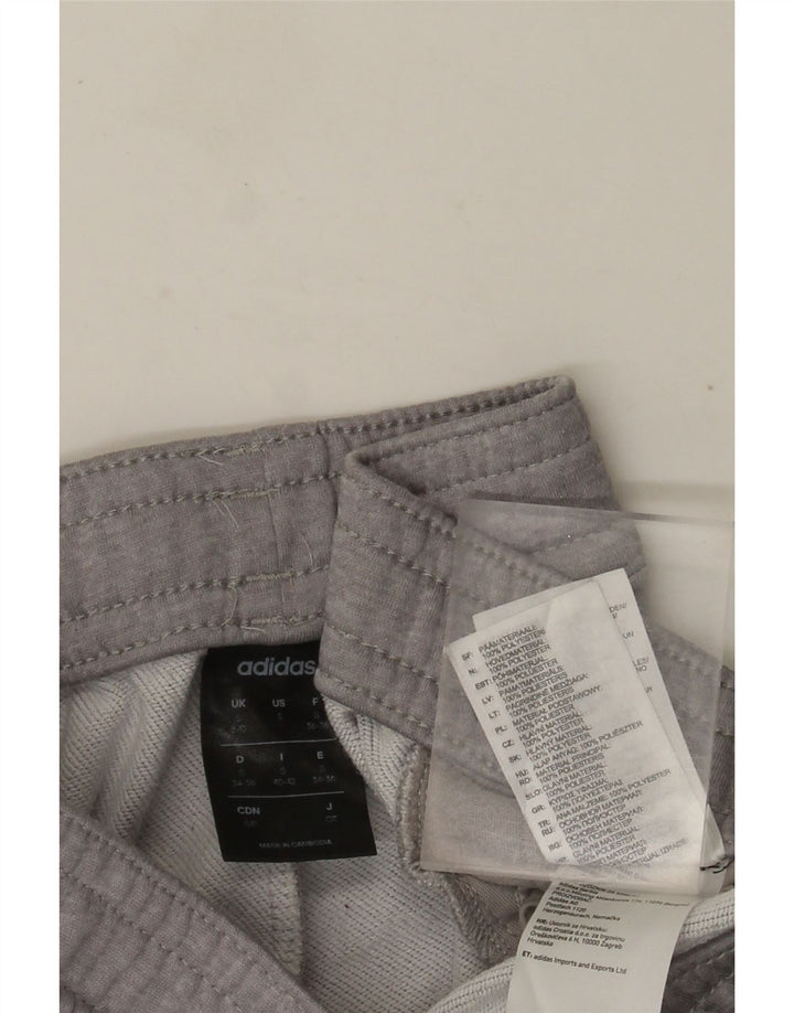 Pantaloni da tuta da donna Adidas Joggers UK 8/10 Small Poliestere grigio