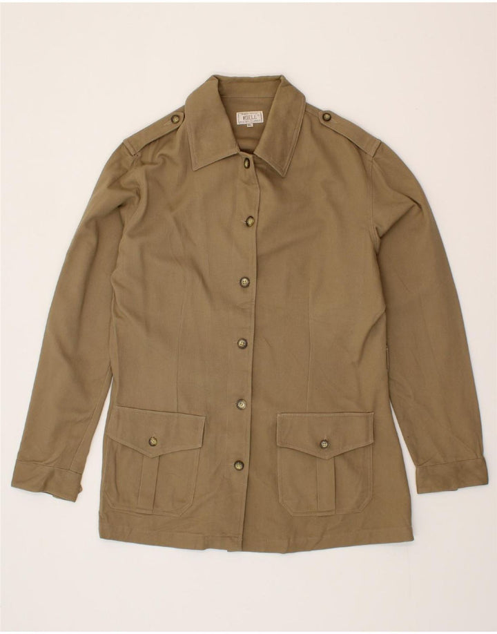 RIFLE Womens Military Jacket UK 18 XL Brown Cotton Vintage Rifle and Second-Hand Rifle from Messina Hembry 