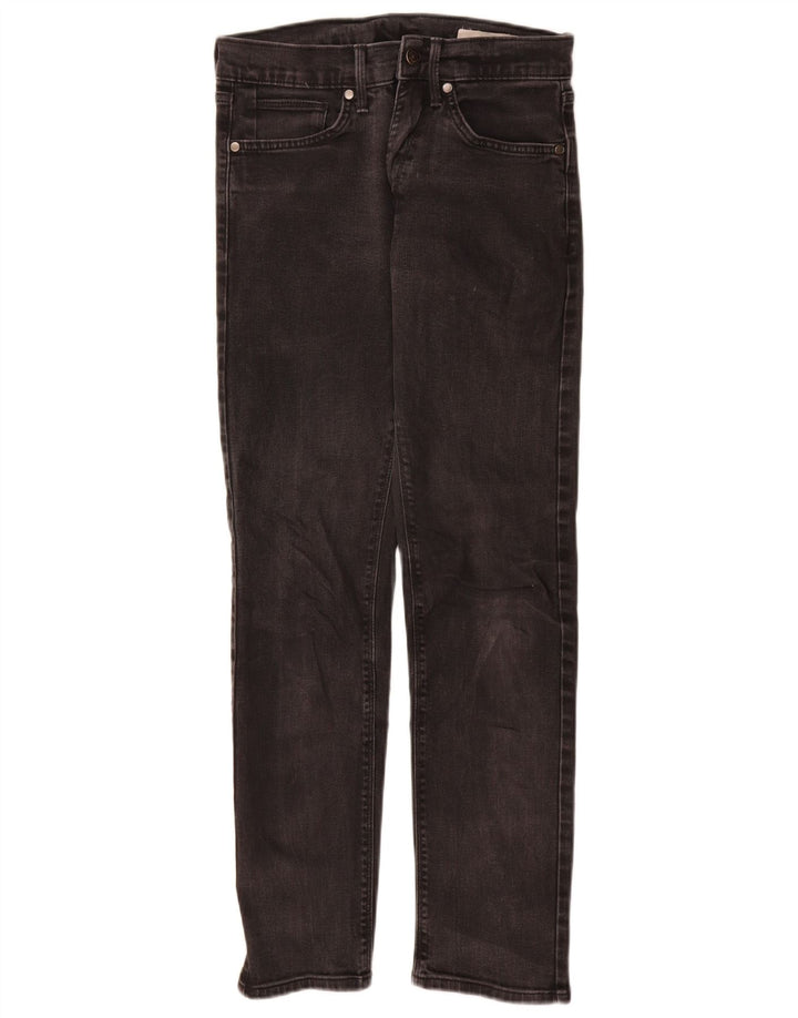 Jeans slim da uomo Marks & Spencer W28 L31 cotone nero