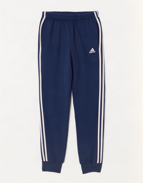 Pantaloni da tuta da uomo Adidas Joggers UK 38/40 Cotone blu medio
