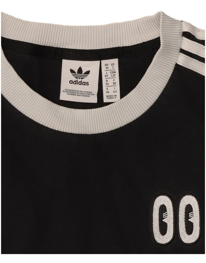 Maglietta Adidas da donna Top UK 10 piccola nera