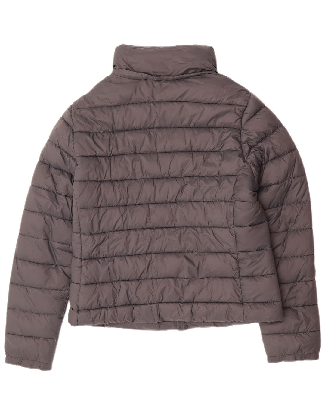 Giacca imbottita da donna Superdry UK 16 grande nylon grigio
