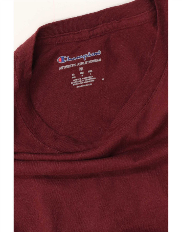T-shirt da uomo Champion Top Borgogna media