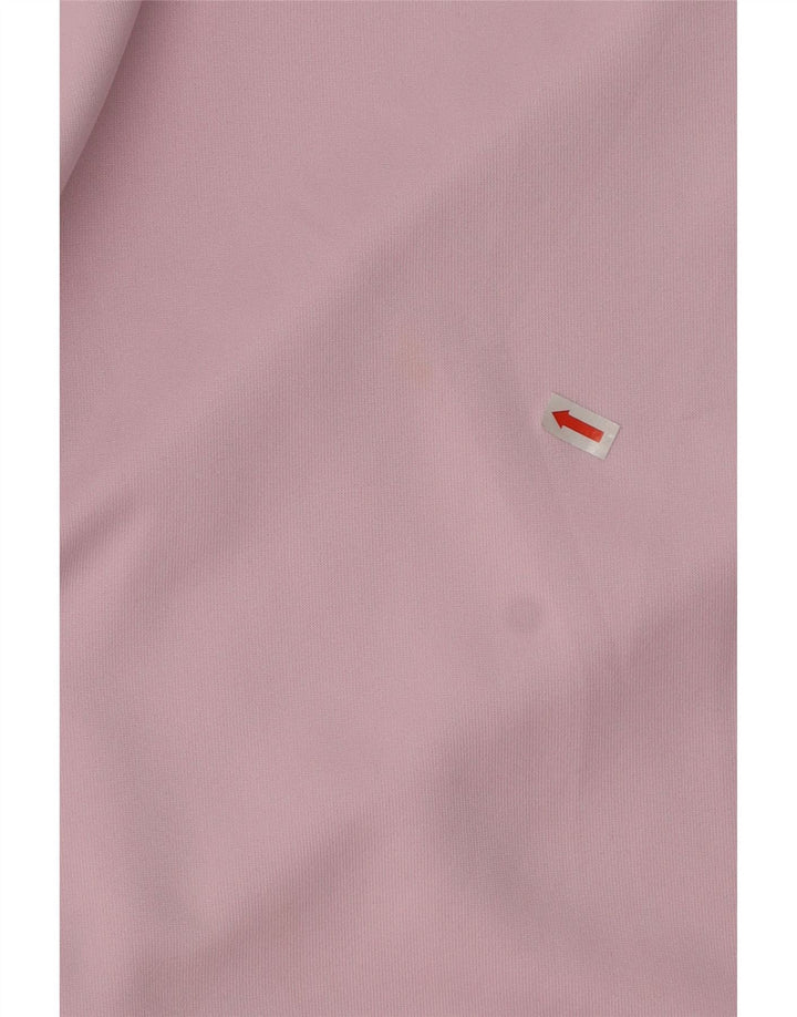 Felpa grafica Nike per ragazze, maglione, 12-13 anni, grande, rosa, in poliestere