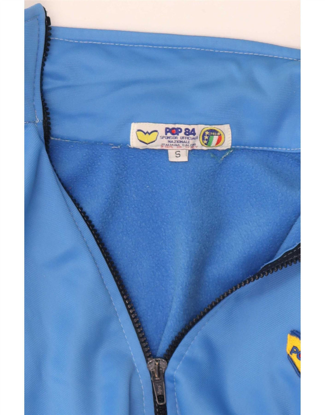 POP 84 Giacca da tuta da uomo piccola blu Colourblock
