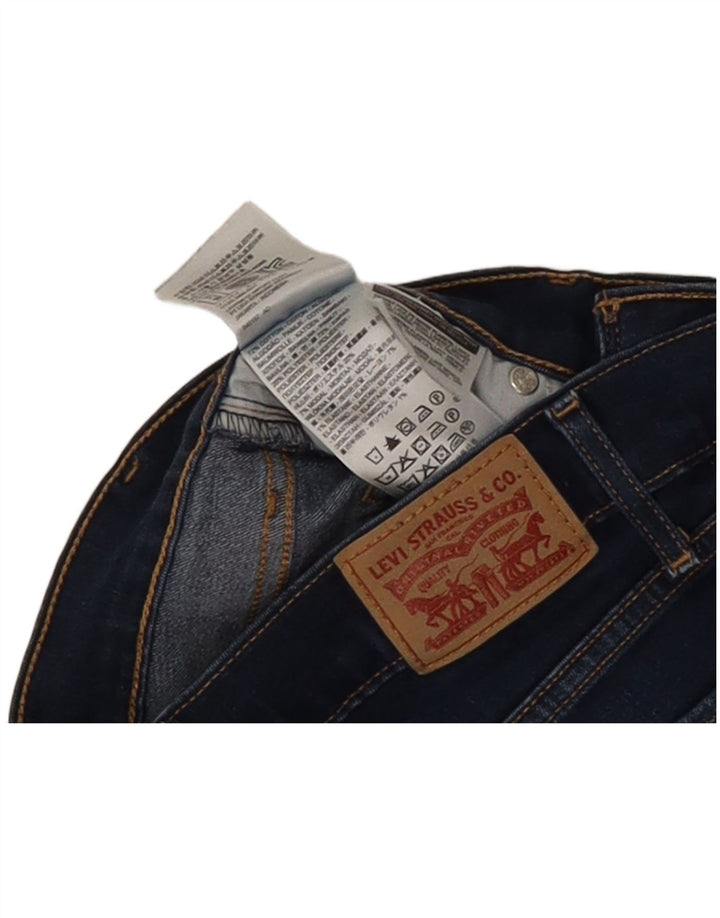 Jeans Levi's 715 Bootcut da donna W26 L27 in cotone blu navy