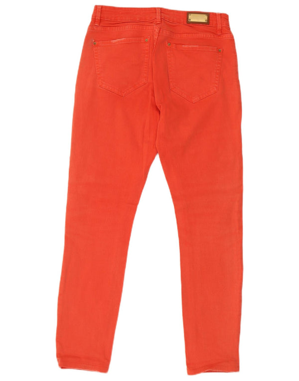 Jeans skinny da donna Zara EU 38 Small W28 L26 Cotone arancione