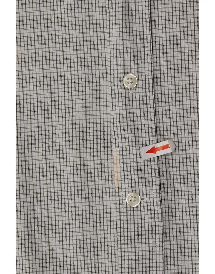 Camicia da uomo Carrera 2XL a quadri grigi