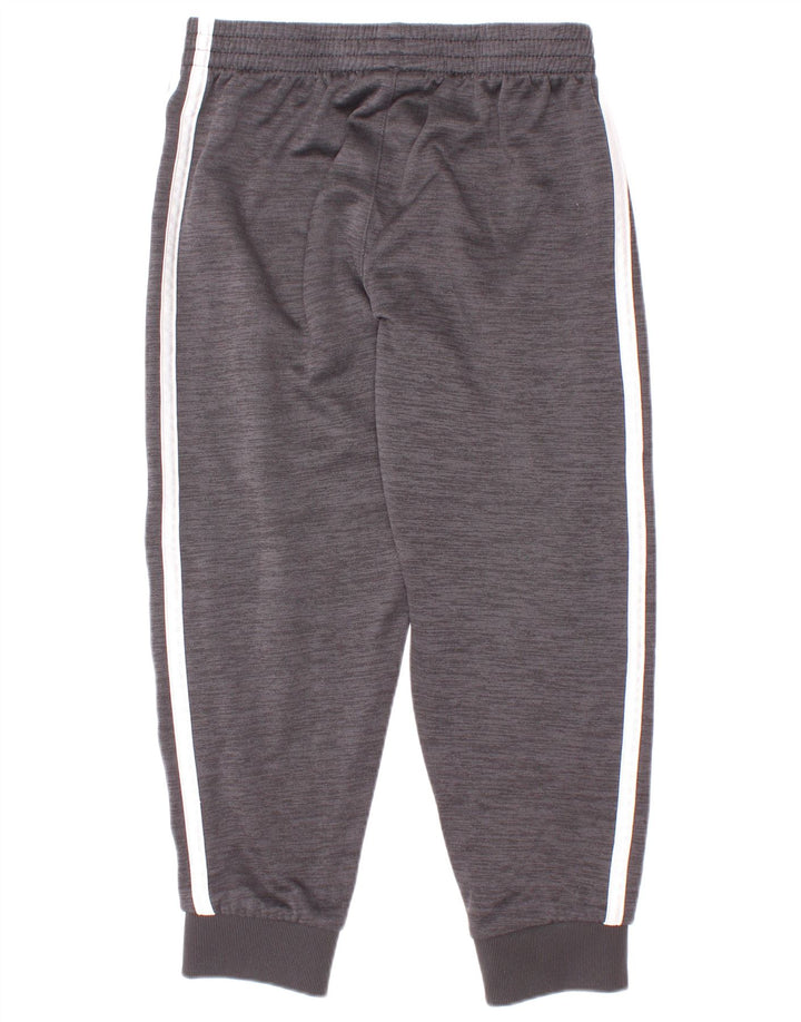 Pantaloni da tuta da ragazzo Adidas Joggers 5-6 anni Poliestere screziato grigio