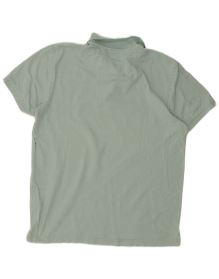 Polo Levi's da uomo standard grande in cotone turchese