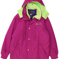 Giacca imbottita con cappuccio Fila da uomo IT 52 XL Poliestere color block rosa