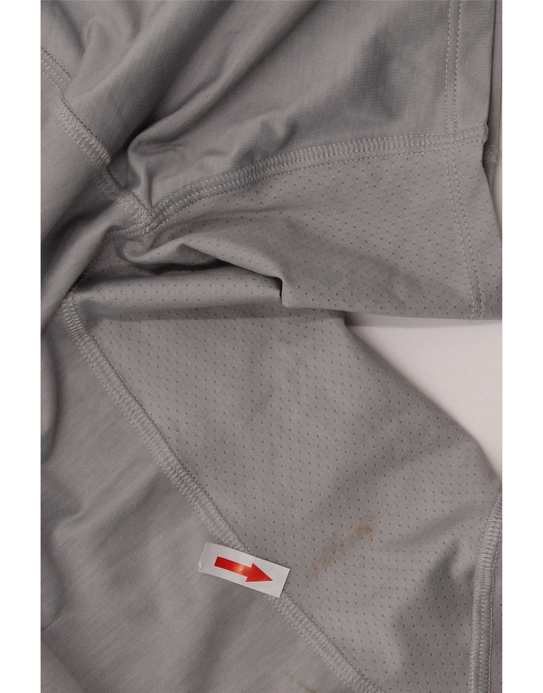 T-shirt Reebok da uomo Top Large in poliestere grigio