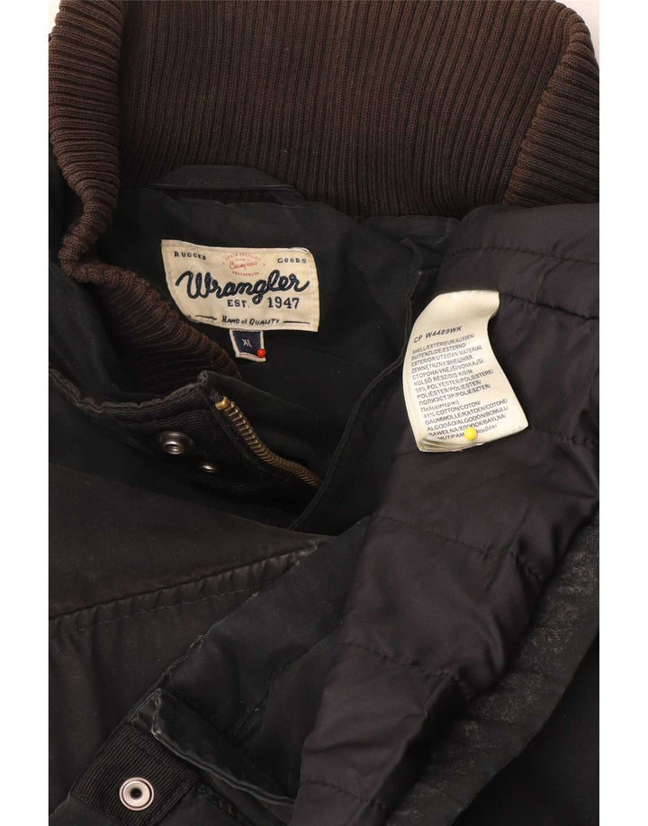 Giacca utility da uomo Wrangler UK 42 XL poliestere nero