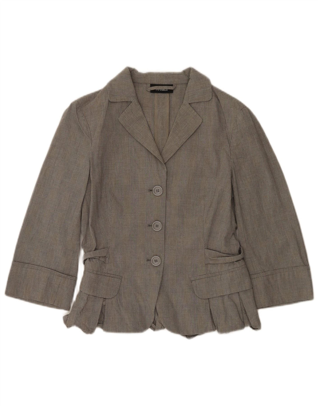 Max & Co. Abito da donna in 2 pezzi con maniche a 3/4 UK 12 Medium W30 L31 Grigio a quadri