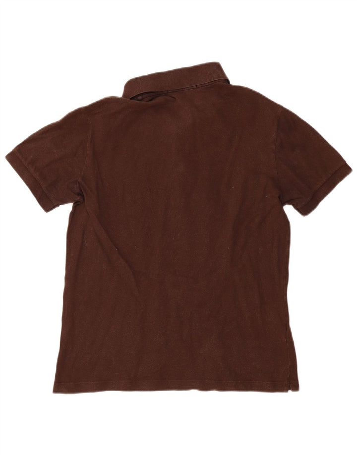 Polo da uomo Fred Perry piccola in cotone marrone