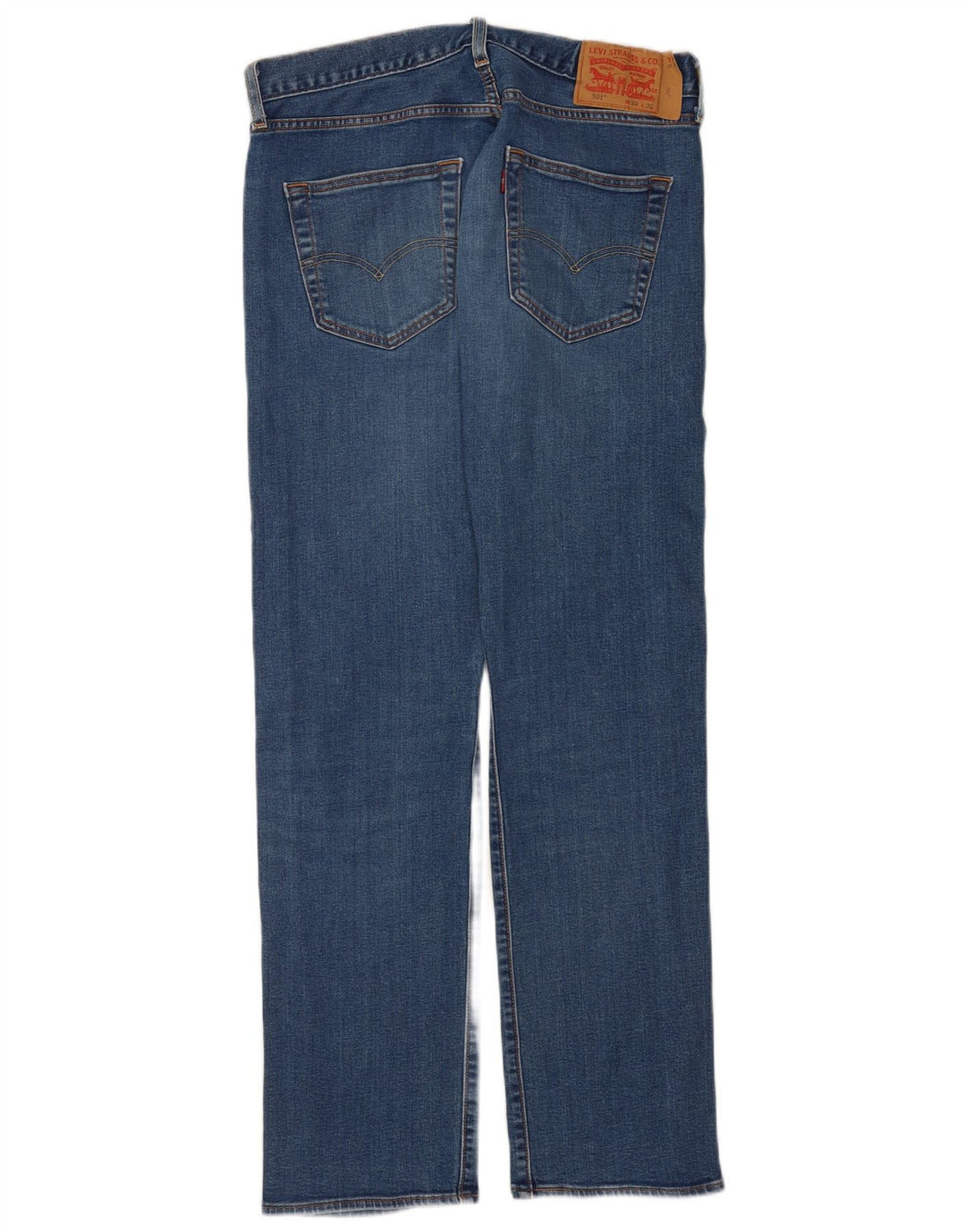 Levi's Uomo 501 Jeans dritti W32 L32 Cotone Blu