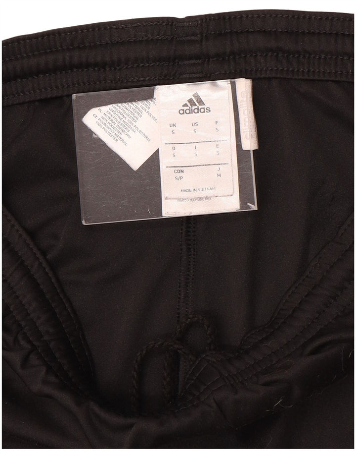 Pantaloncini sportivi Adidas Climalite da uomo piccoli in poliestere nero