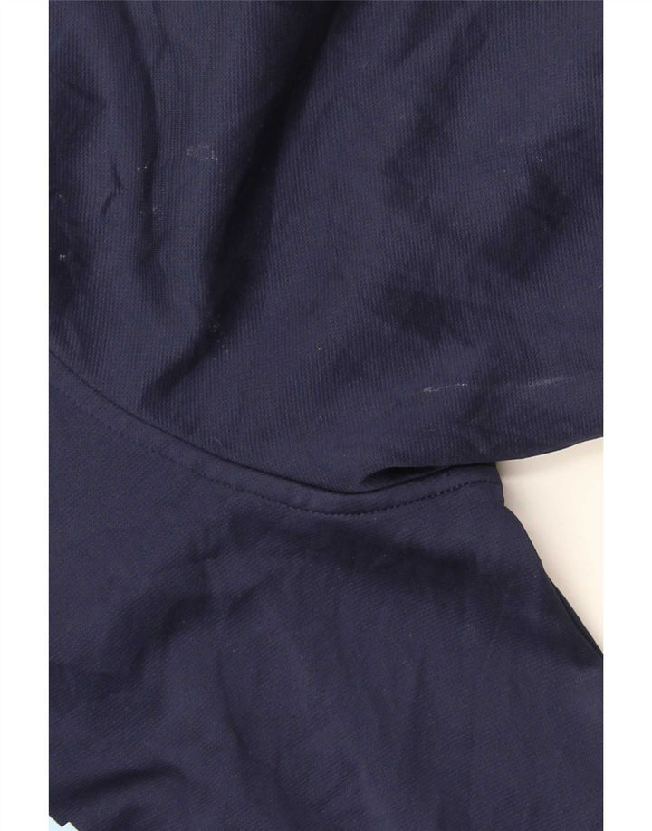 Felpa con cappuccio grafica da uomo Under Armour medio blu navy