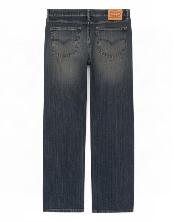 Levi's Uomo 514 Jeans dritti W33 L32 Cotone Blu