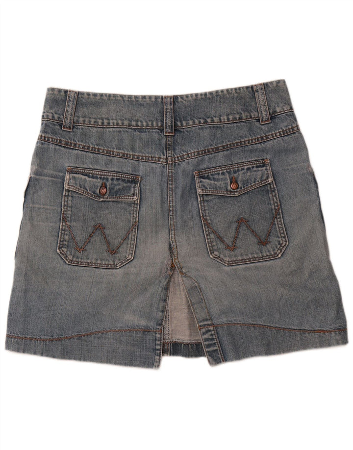 Gonna cargo da donna Zoe Denim WRANGLER W33 grande cotone blu
