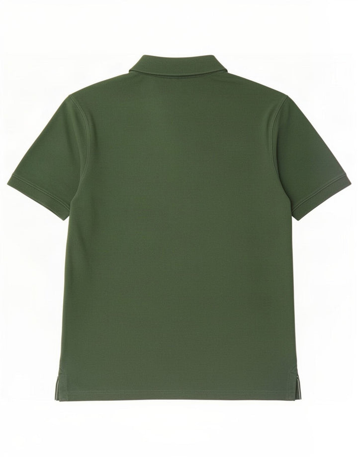 Polo da uomo Mountain Warehouse grande in cotone verde