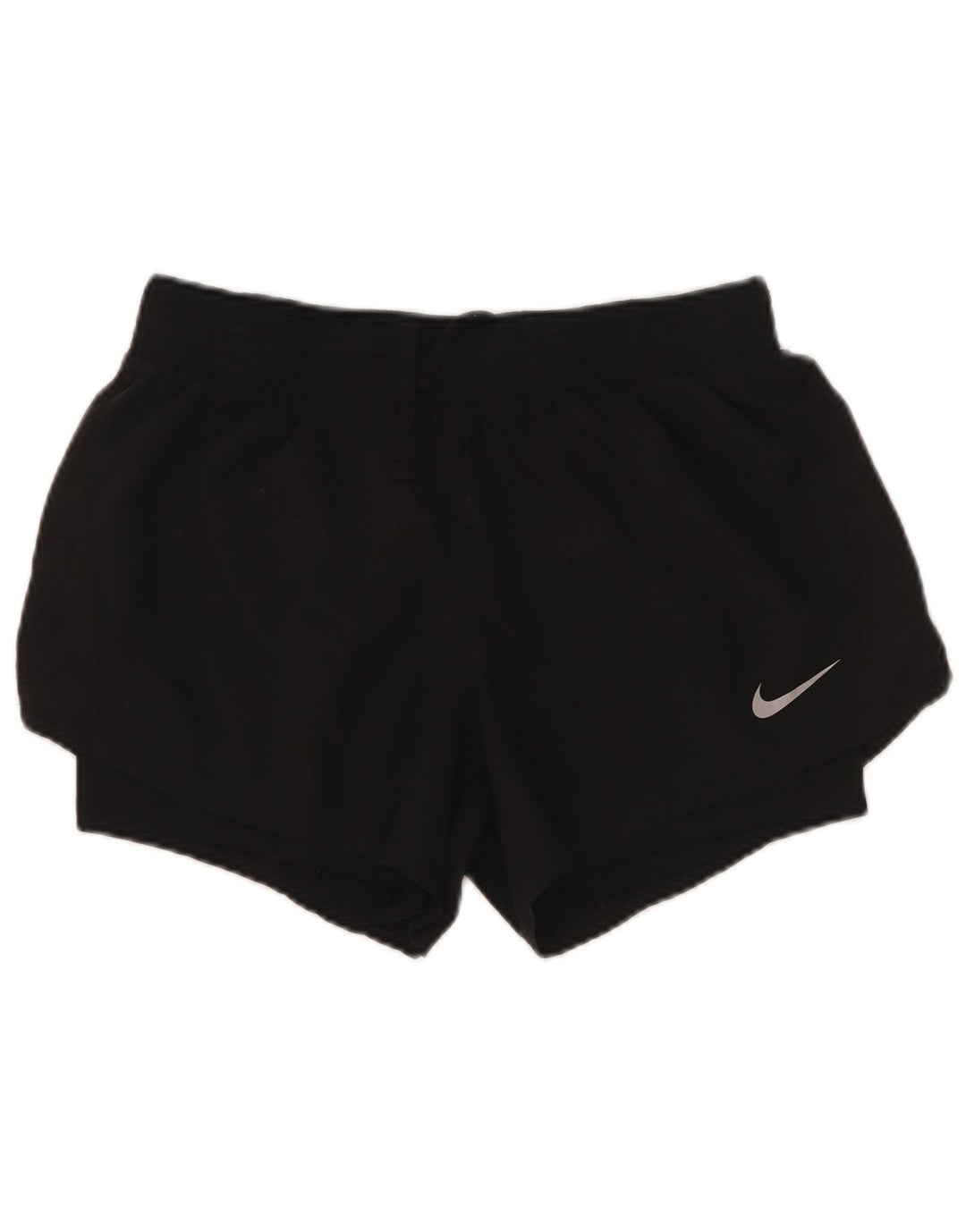 Pantaloncini sportivi Nike da donna UK 12 medio nero poliestere