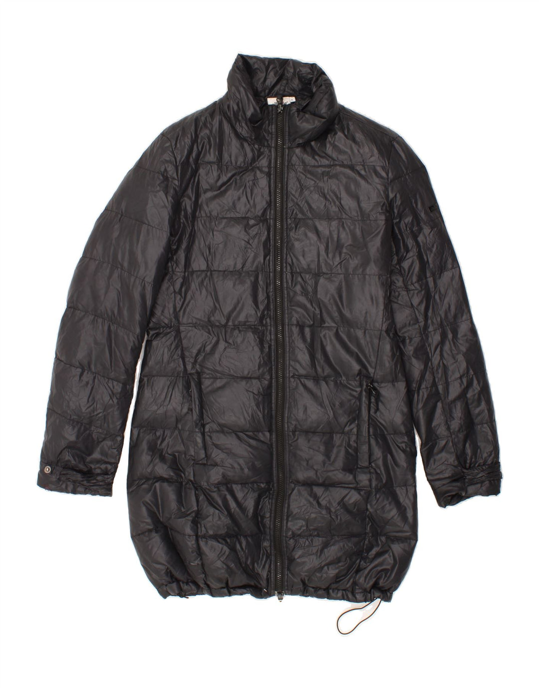 ELLESSE Womens Padded Coat UK 10 Small Black Vintage Ellesse and Second-Hand Ellesse from Messina Hembry 