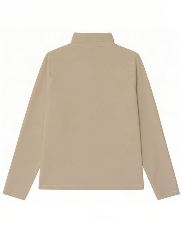 Maglione in pile da donna con collo e zip The North Face UK 10 piccolo poliestere bianco