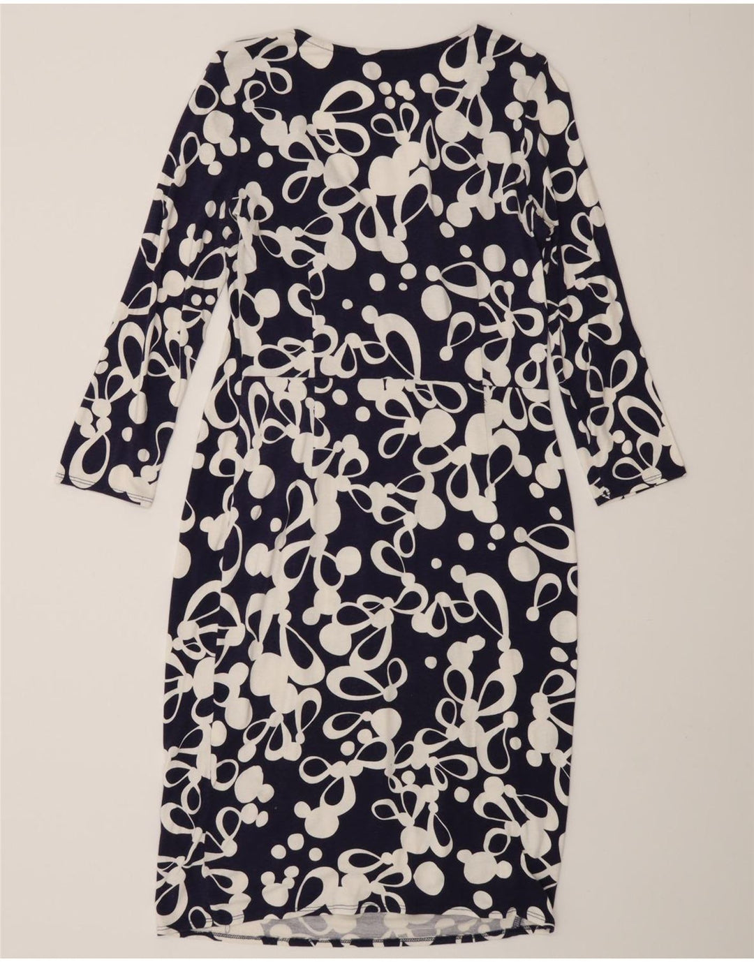 Abito tubino da donna con motivo astratto Phase Eight UK 12 Blu navy medio