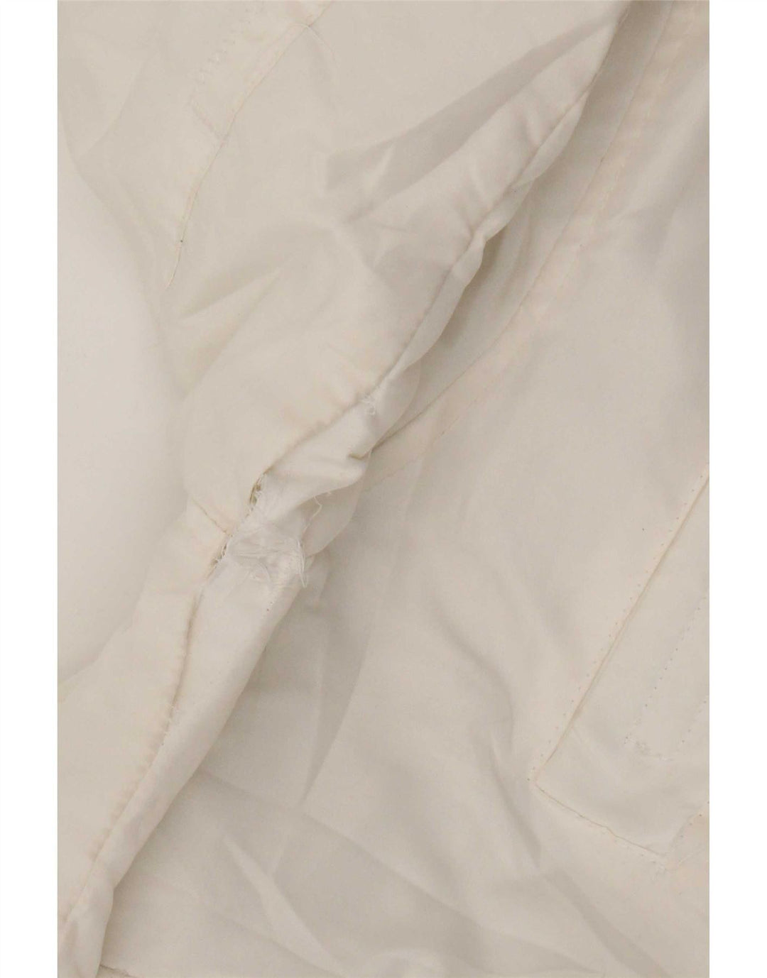 Giubbotto bomber con cappuccio da uomo Jack & Jones UK 38 poliestere bianco medio