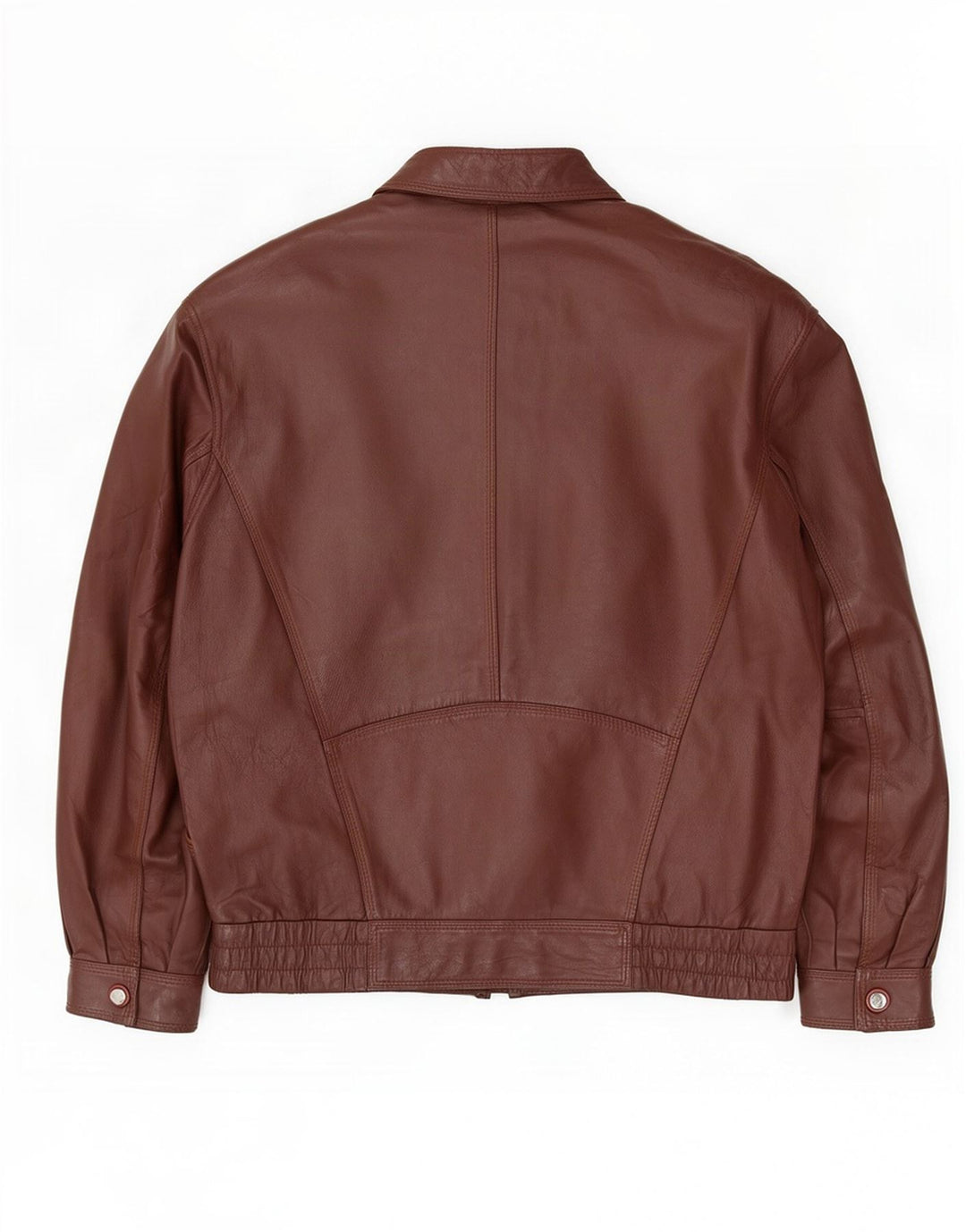 Giacca in pelle da uomo Roger Kent UK 40 grande marrone
