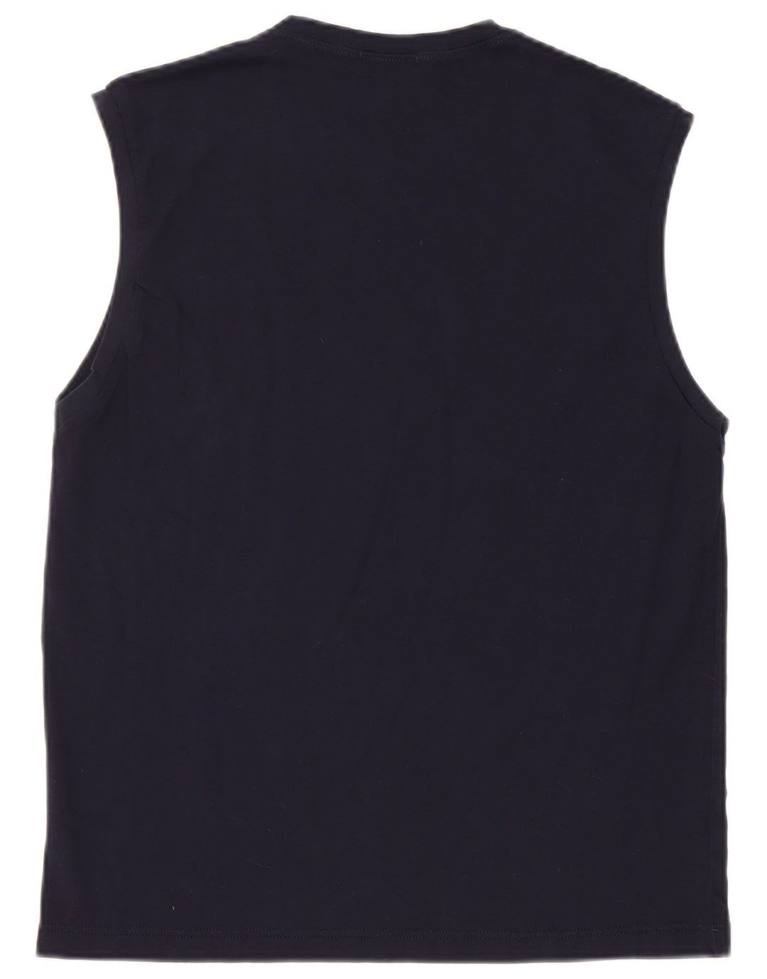 Gilet grafico da uomo Gian Marco Venturi, grande, in cotone blu navy