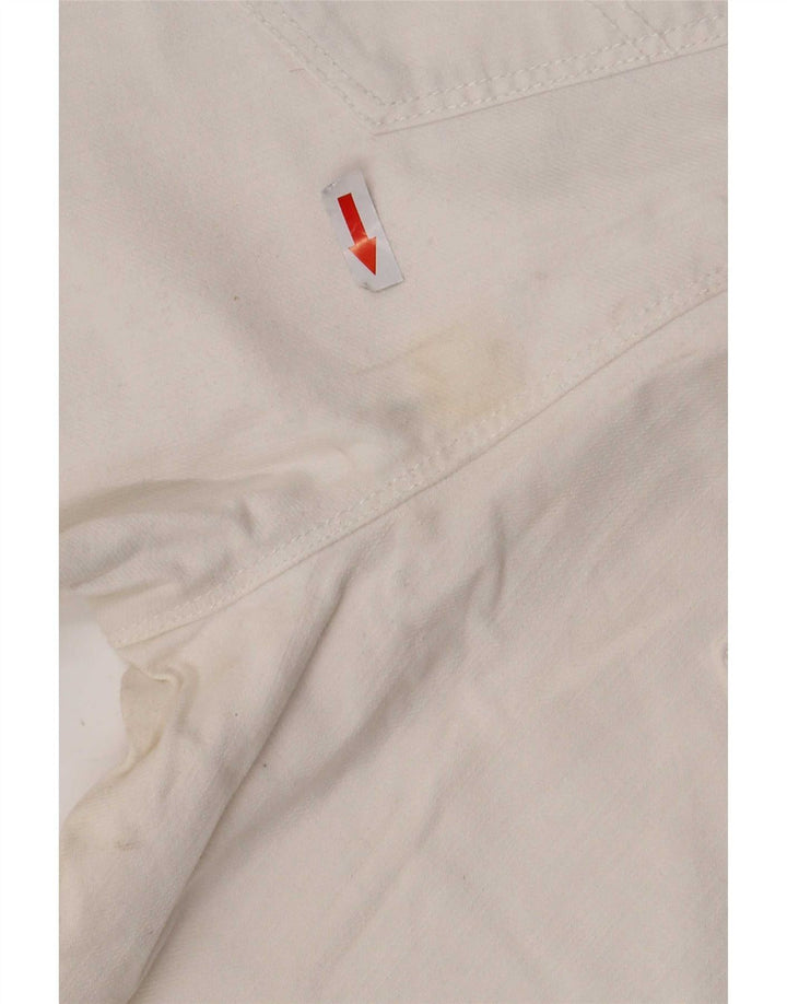 Jeans dritti da uomo Rifle W34 L32 cotone bianco