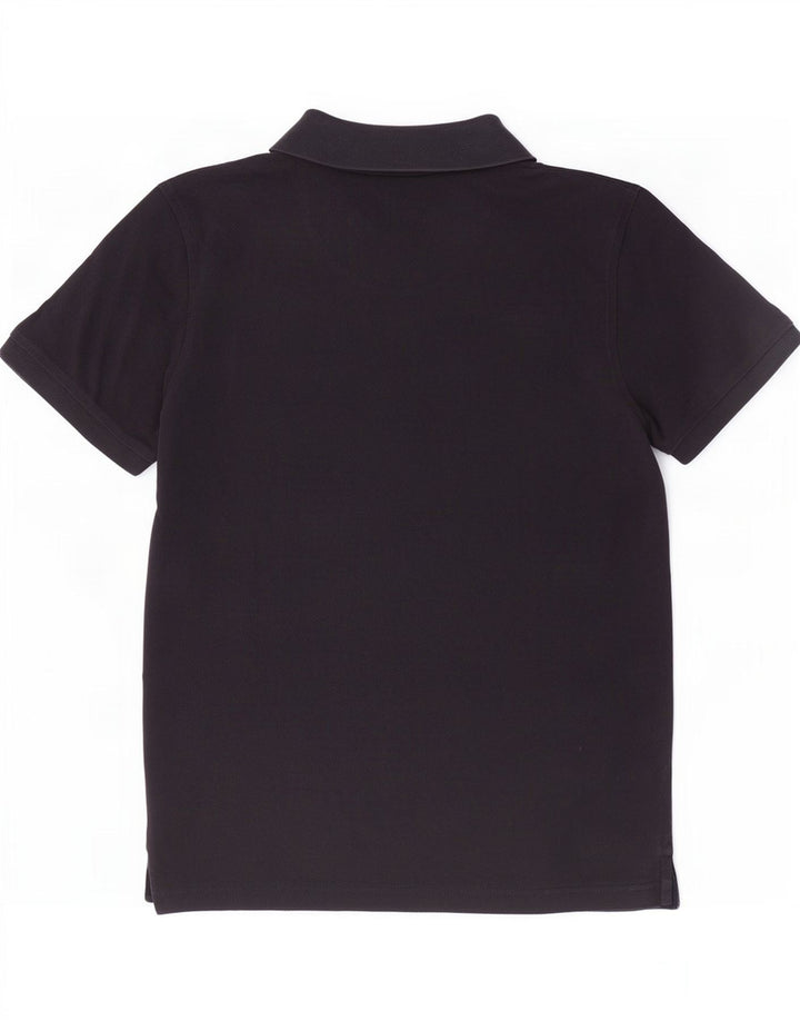 Polo da uomo Gant piccola in cotone blu navy