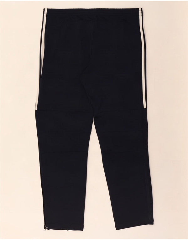 Pantaloni da tuta da uomo Adidas Large in poliestere blu navy